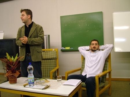 Grecsó Krisztián, Cserna-Szabó András