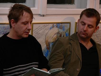 Kiss Ottó és Grecsó Krisztián