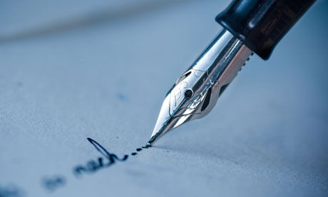 Pen-writing-on-paper