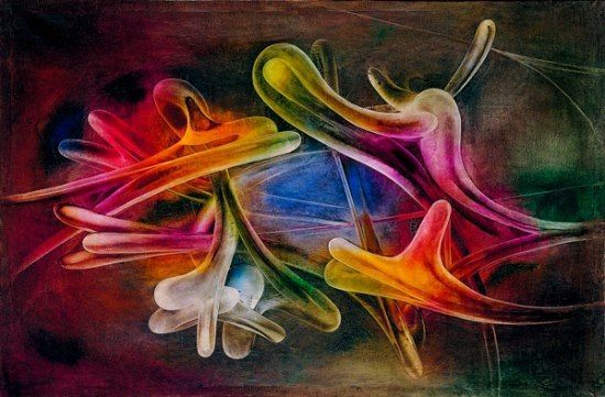 Cím nélkül 1954 87X132 cm