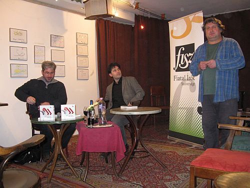 Finta László megnyitja az estet